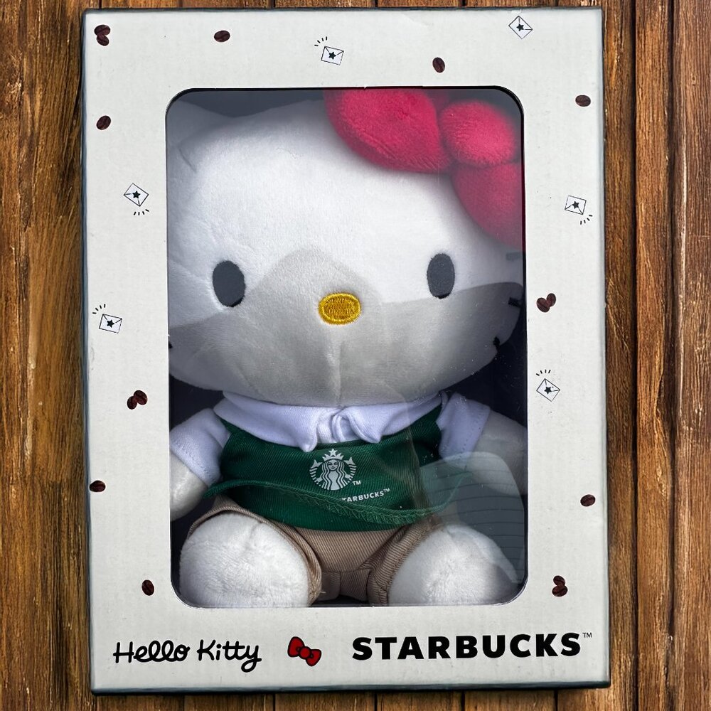Starbucks x Hello Kitty Plush / plushie Ltd proceeds to feral kittens